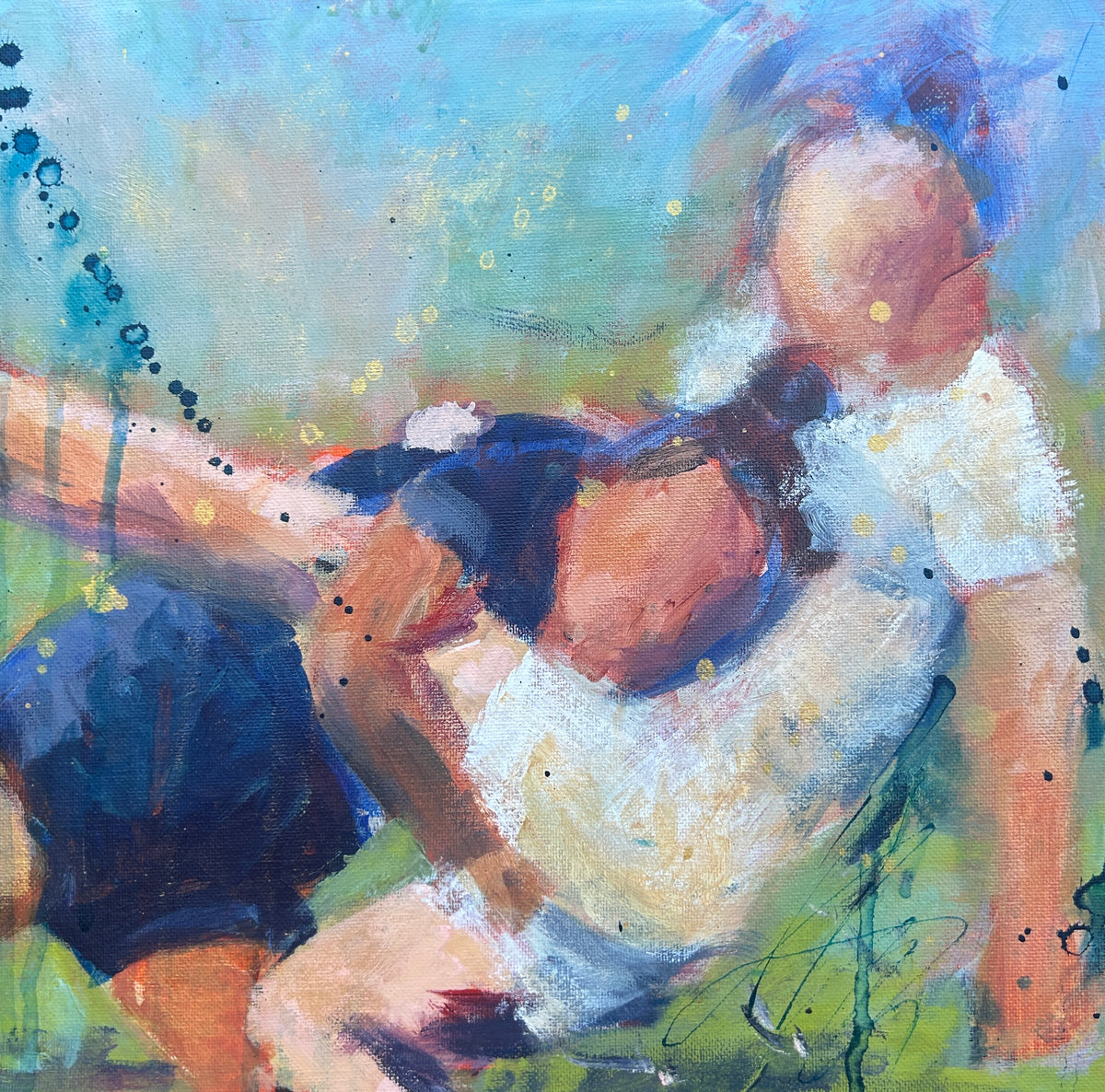 Women's Rugby inspired art - Natasha - LJagz-studio