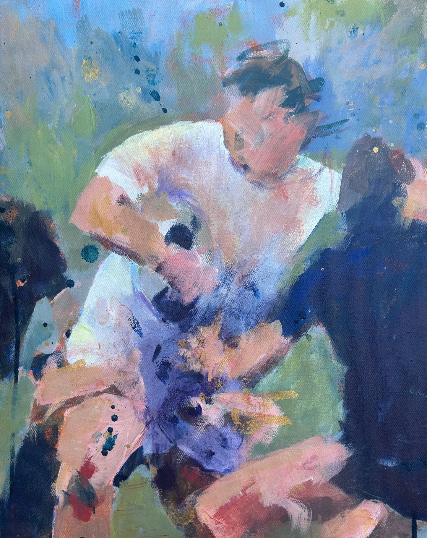 Sarah - Women's Rugby inspired art - LJagz-studio