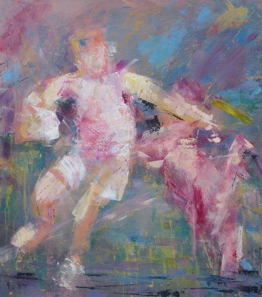 Women's rugby art: Abby - LJagz-studio