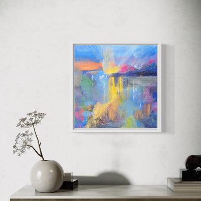 Twilight over Thames - original painting - LJagz-studio