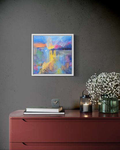 Twilight over Thames - original painting - LJagz-studio