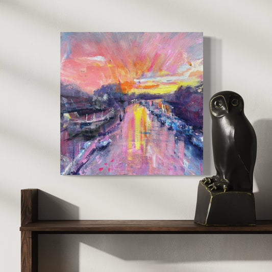 Twilight III - original painting - LJagz-studio