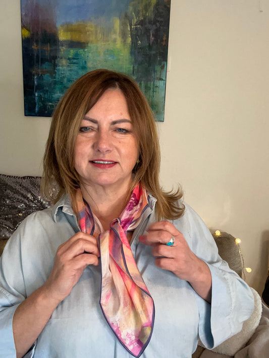 Woven with Love: a vibrant day scarf (limited edition) - LJagz-studio