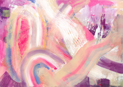 Love candy - silk scarf - perfect Mother's Day gift - LJagz-studio