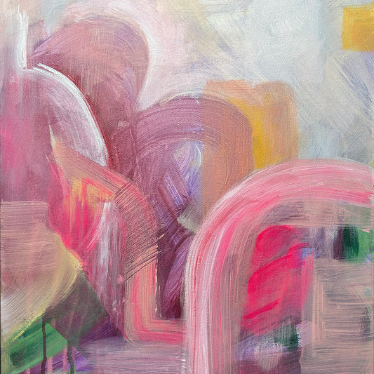 Candy world - original painting - LJagz-studio